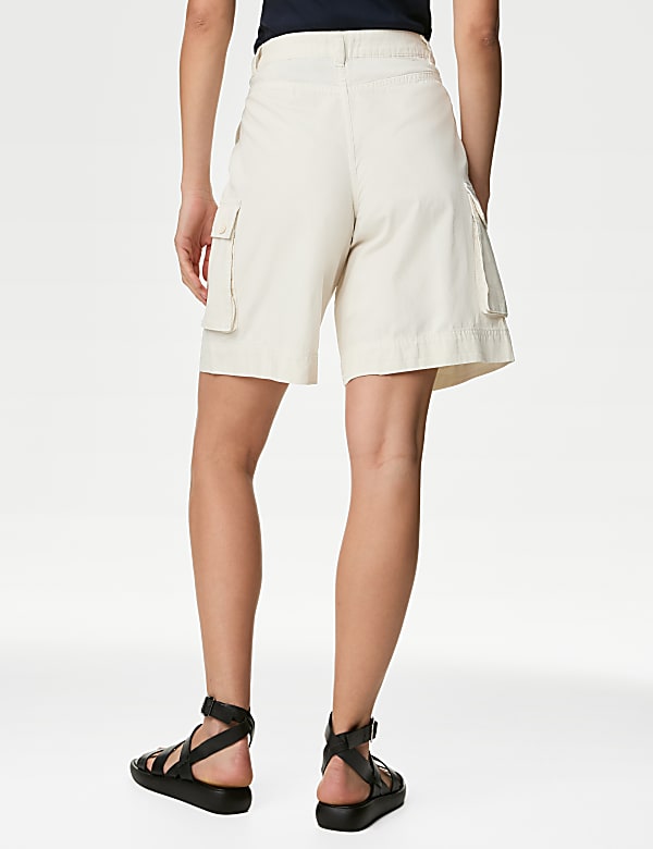 Pure Cotton Cargo Shorts