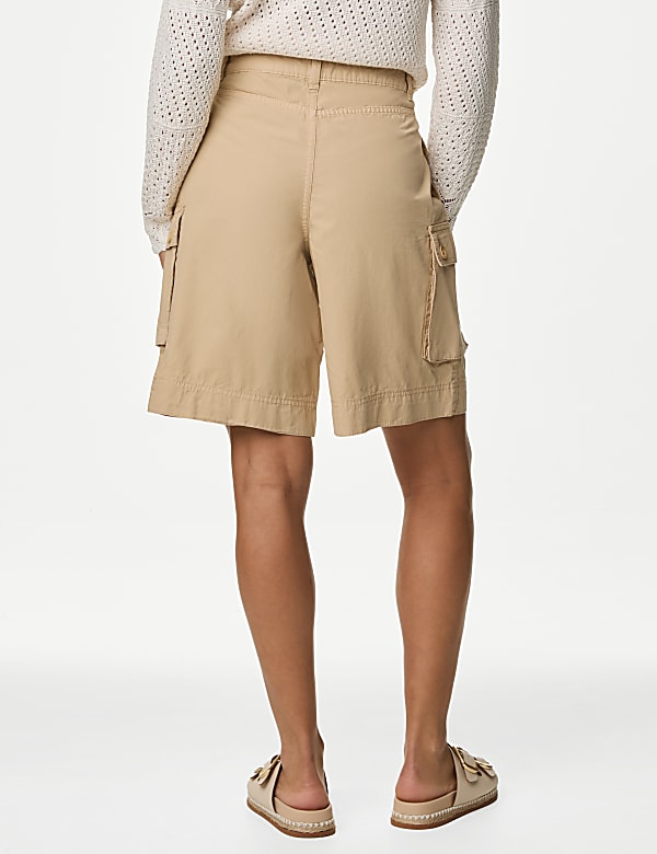 Pure Cotton Cargo Shorts