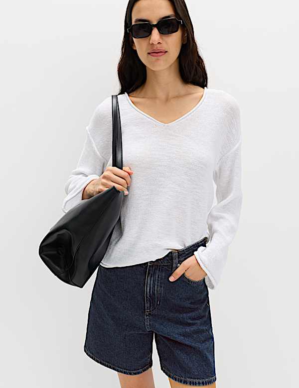 Pure Cotton Denim Classic Shorts - NZ