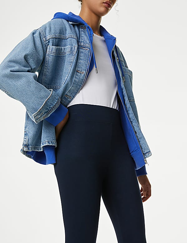 High Waisted Cropped Leggings
