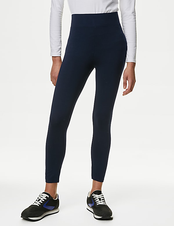 High Waisted Cropped Leggings