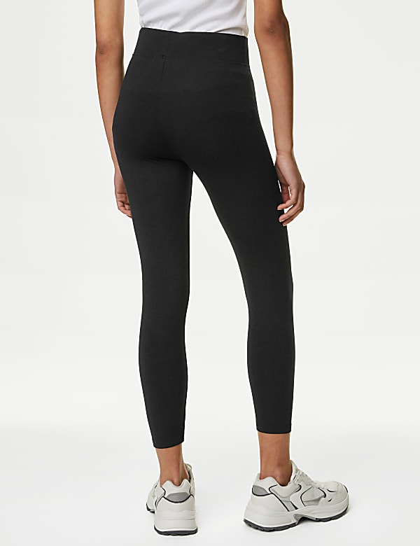 High Waisted Cropped Leggings