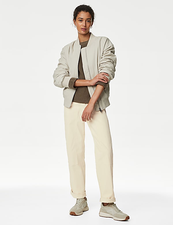 Marks and spencer women's cotton trousers online