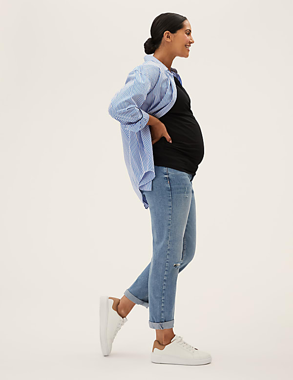 Maternity Boyfriend Jeans - CH