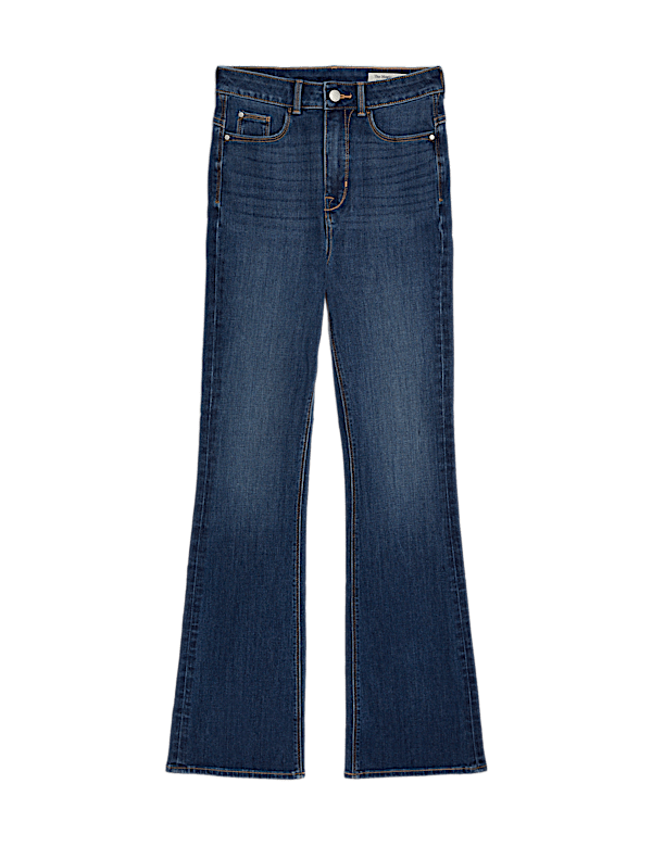Magic Shaping High Waisted Slim Flare Jeans