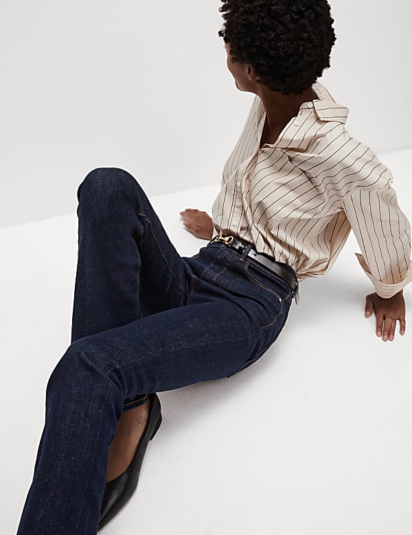 Magic Shaping High Waisted Slim Flare Jeans - MV