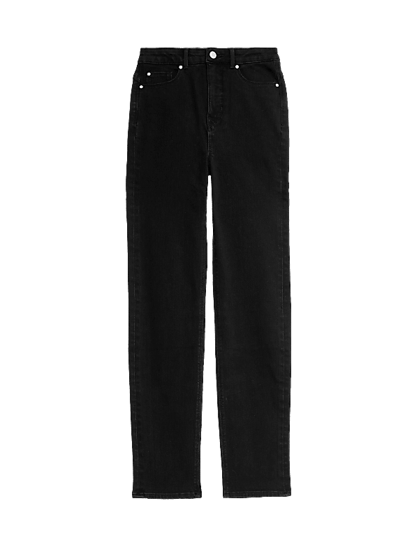 Magic Shaping High Waisted Straight Leg Jeans