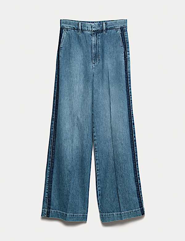 Premium High Rise Denim Trousers - AU