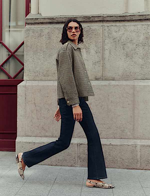Jean bootflare taille normale de première qualité - LU
