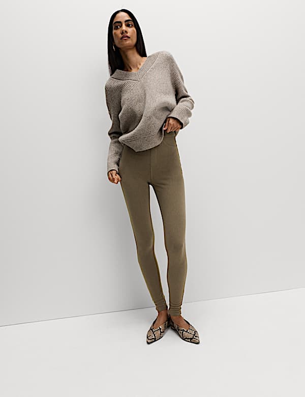 High Waisted Cosy Jeggings - FR