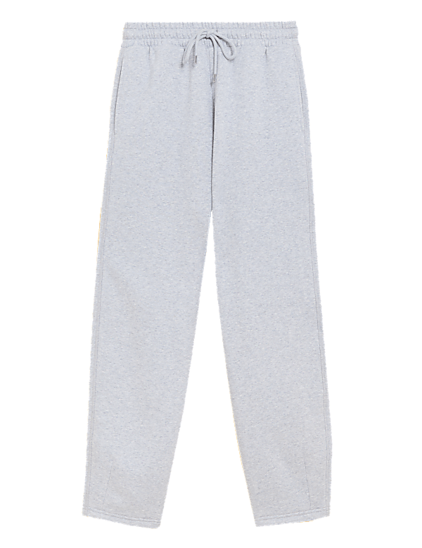 Cotton Rich Barrel Leg Ankle Grazer Joggers