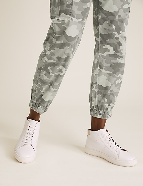 Cargo Utility Camo Tapered Trousers