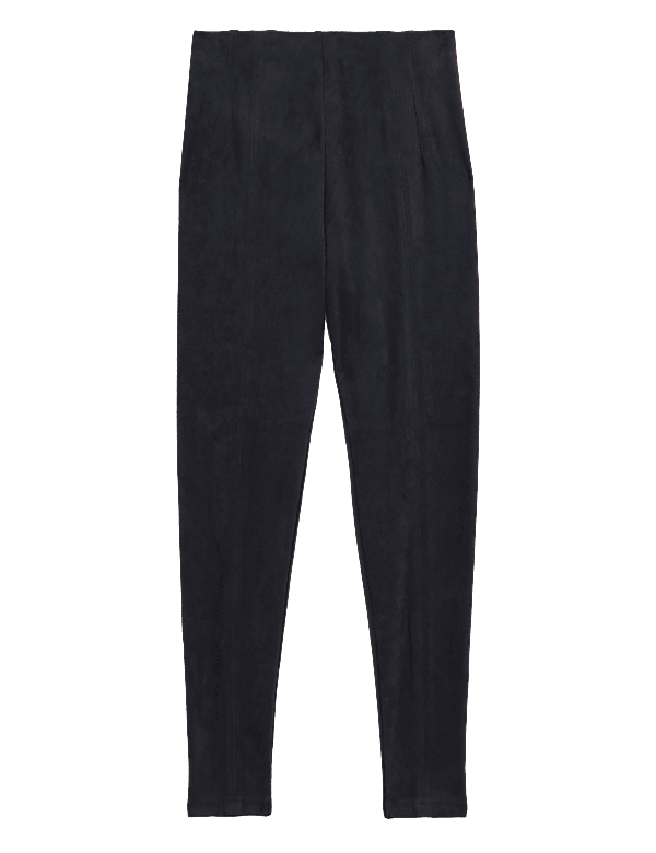 Suedette High Waisted Leggings