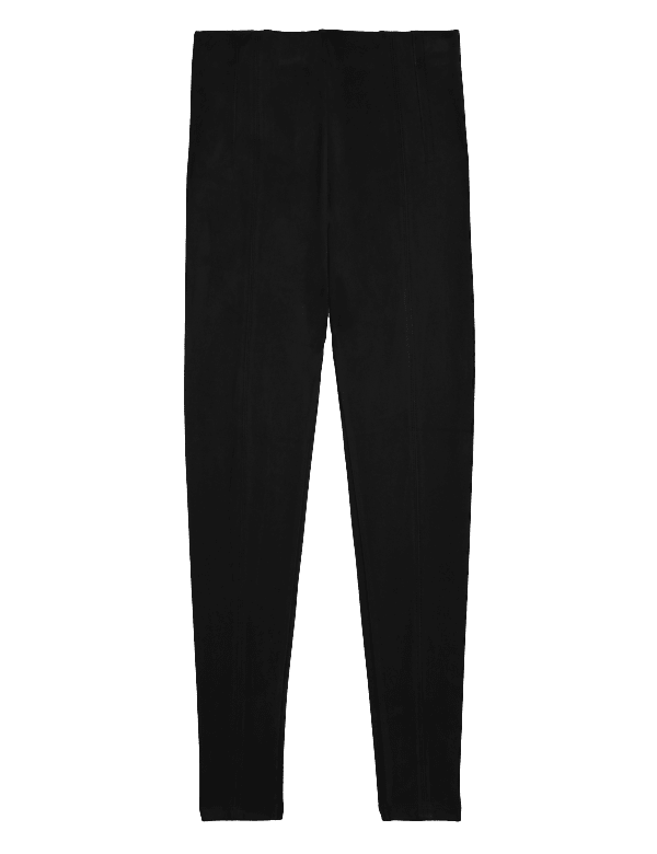 Suedette High Waisted Leggings