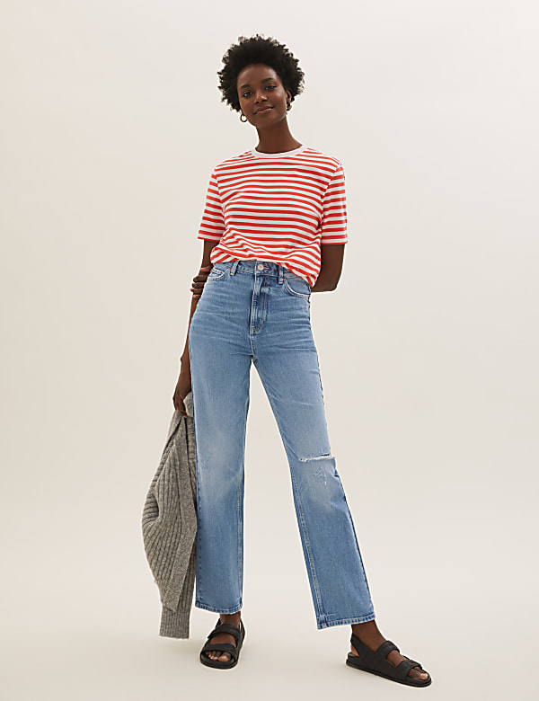 M and s straight leg jeans store