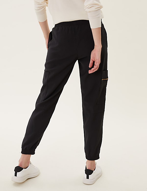 Utility Drawstring Tapered Joggers