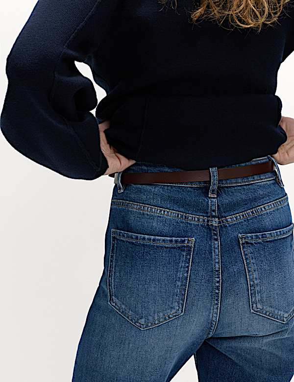 Premium High Rise Authentic Slim Jeans - SE