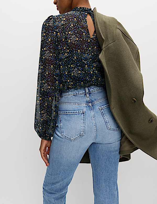 Premium High Rise Authentic Slim Jeans