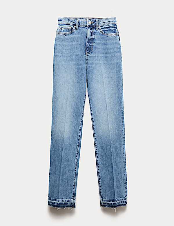 Premium High Rise Authentic Slim Jeans - LU