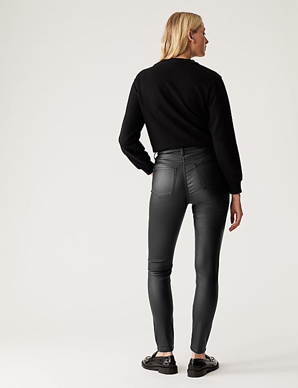 Ivy High Waisted Skinny Ankle Grazer Jeans