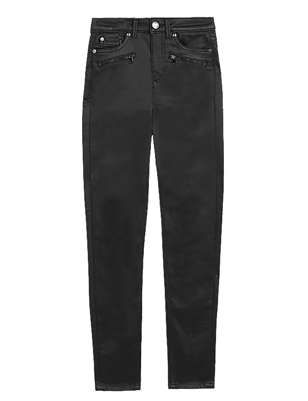 Ivy High Waisted Skinny Ankle Grazer Jeans