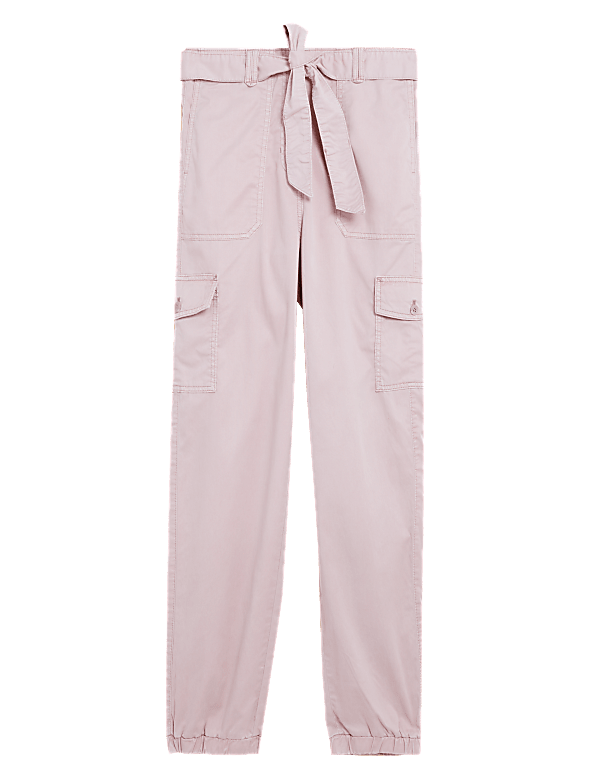 Tencel&trade; Rich Cargo Tapered Trousers