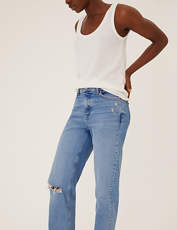 Boyfriend Ankle Grazer Jeans