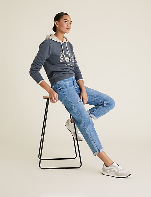 Boyfriend Ankle Grazer Jeans