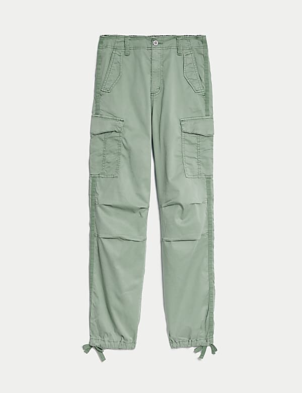 Lyocell&trade; Rich Cargo Straight Leg Trousers - US