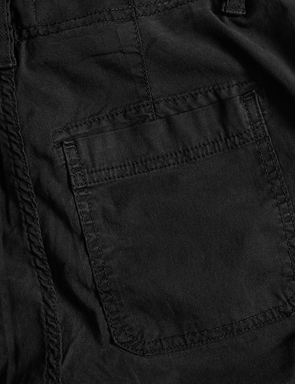 Lyocell™ Rich Cargo Straight Leg Trousers