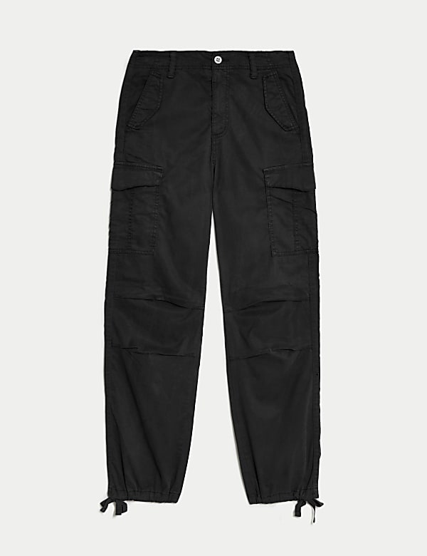 Lyocell&trade; Rich Cargo Straight Leg Trousers - GR