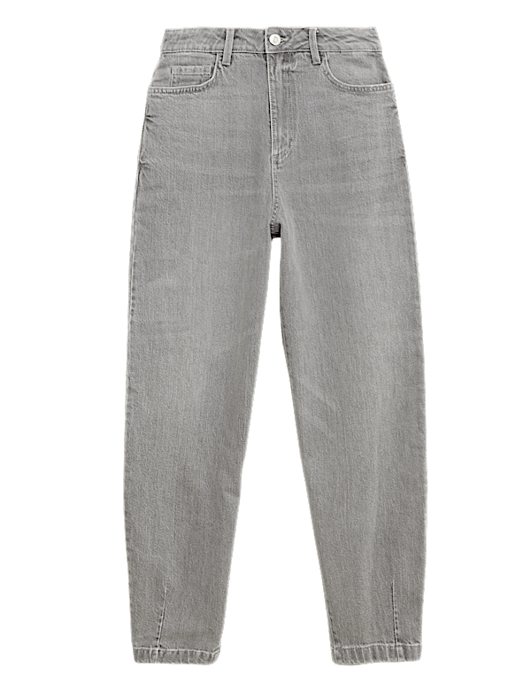 High Waisted Balloon Jeans