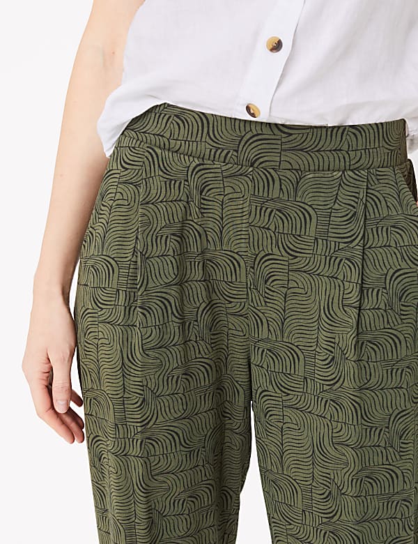 Jersey Tapered Ankle Grazer Trousers