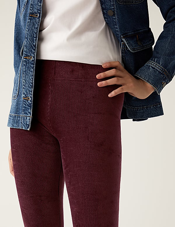 Cord High Waisted Legging