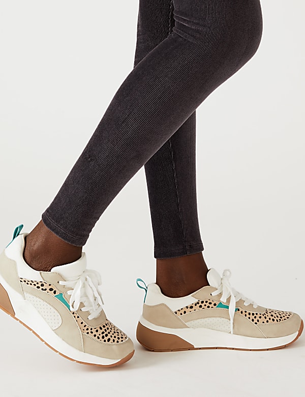 Cord High Waisted Legging