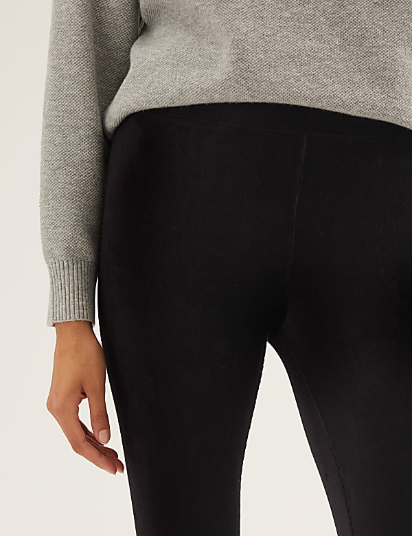 Cord High Waisted Legging