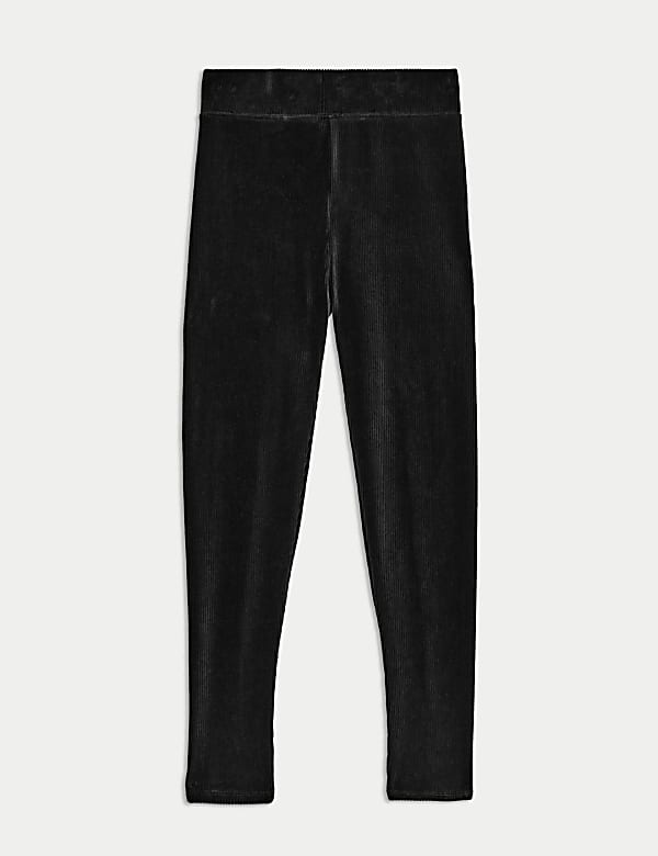 Cord High Waisted Leggings - MX