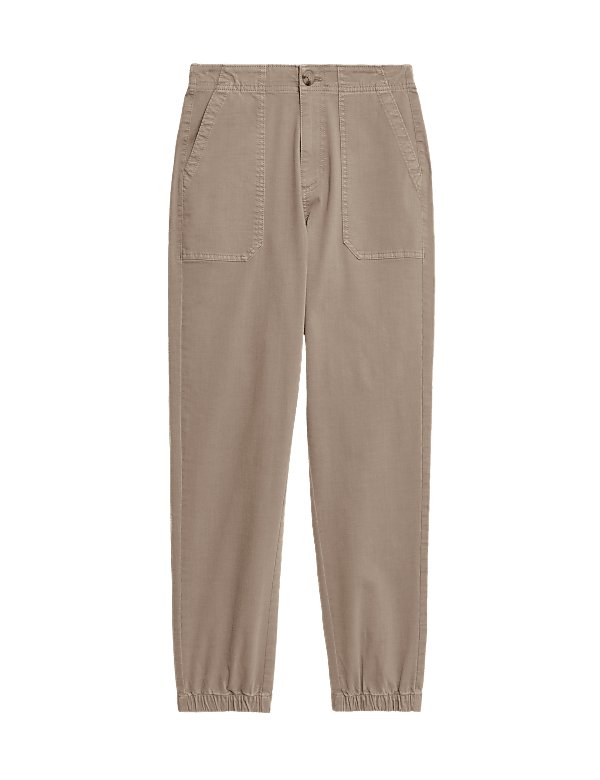 Cotton Blend Slim Fit Joggers