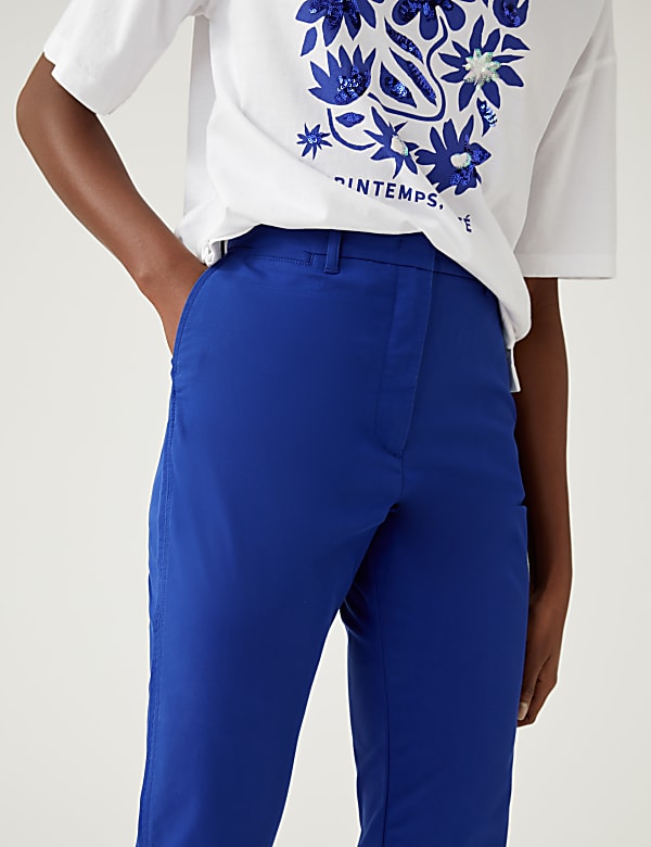 Cotton Rich Tapered Chinos