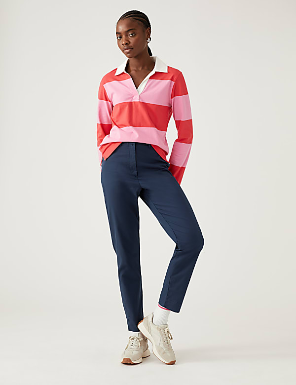 Cotton Rich Tapered Chinos