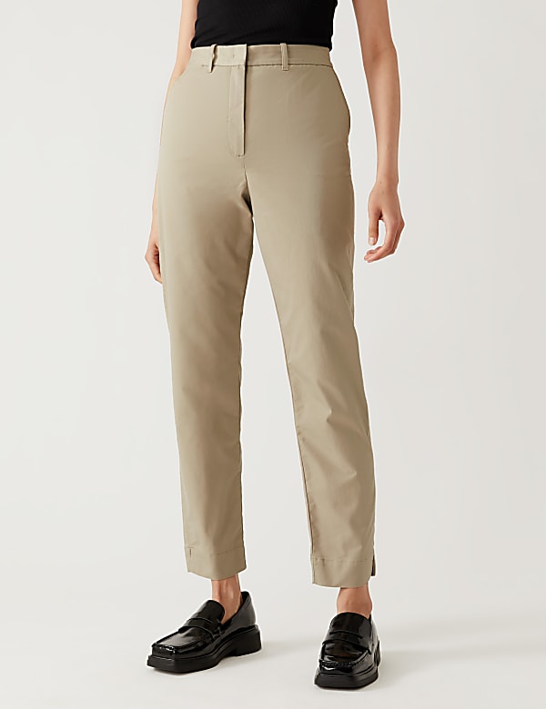 Cotton Rich Tapered Chinos