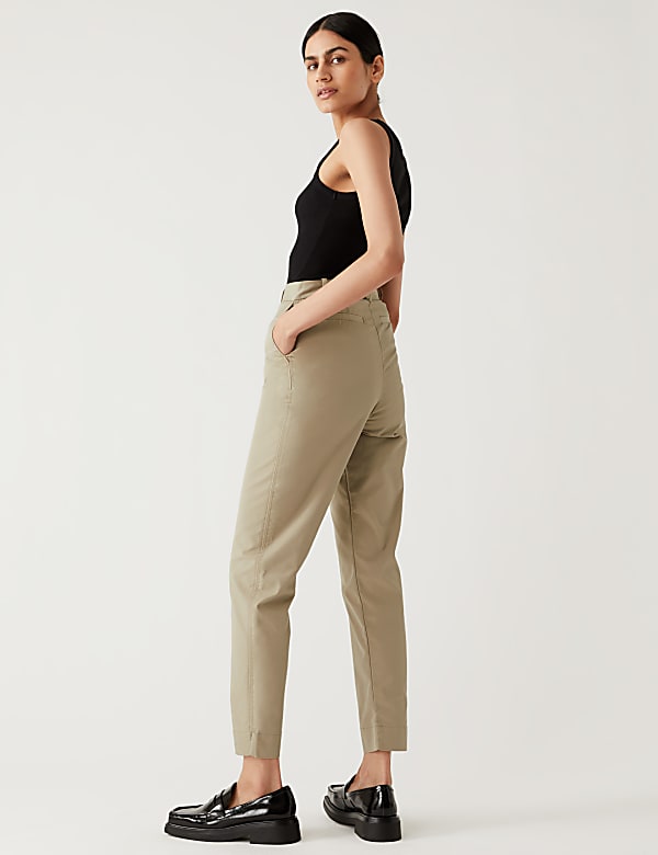 Cotton Rich Tapered Chinos