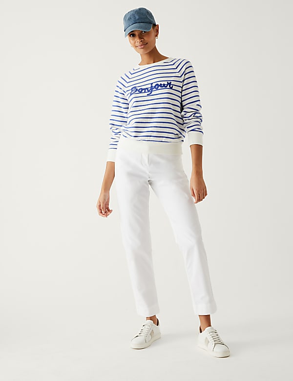 Cotton Rich Tapered Chinos