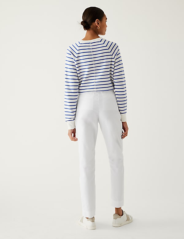Cotton Rich Tapered Chinos