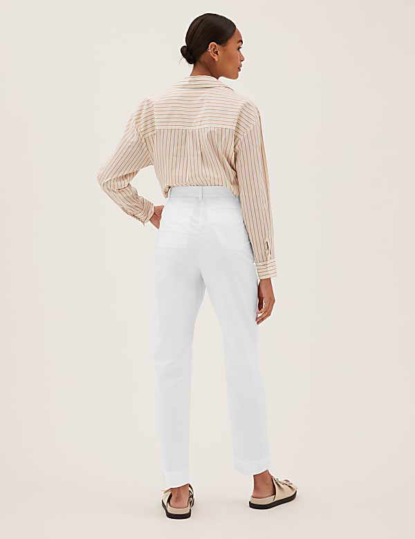 Cotton Rich Tapered Chinos
