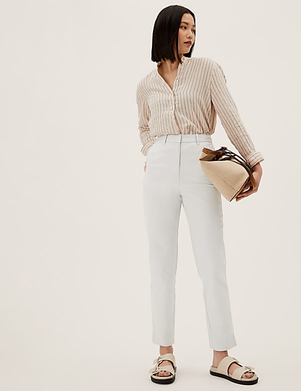 Cotton Rich Tapered Chinos