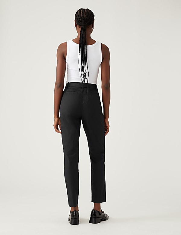 Cotton Rich Tapered Chinos