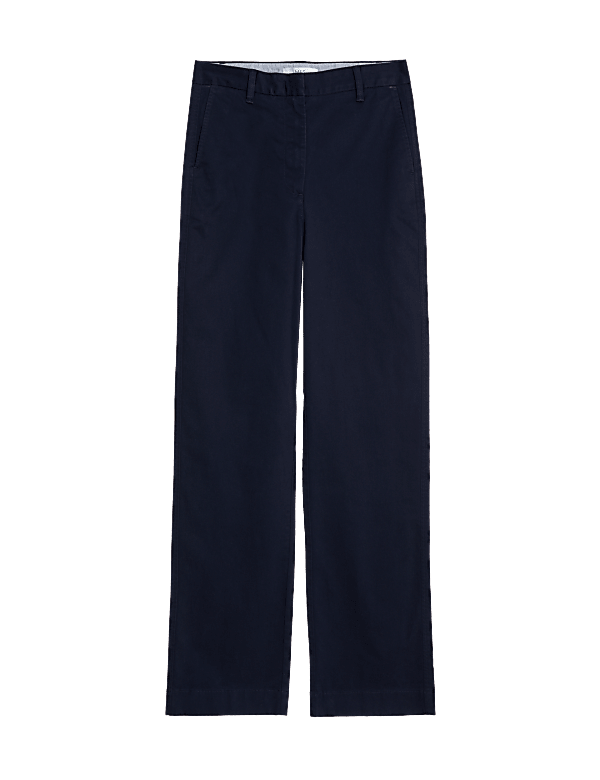 Cotton Rich Straight Leg Chinos