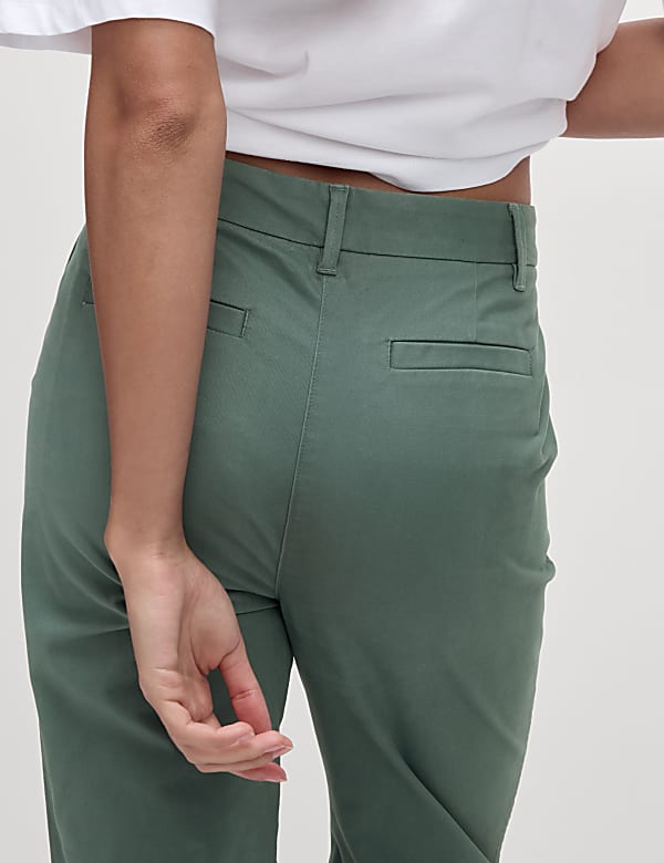 Cotton Rich Straight Leg Chinos