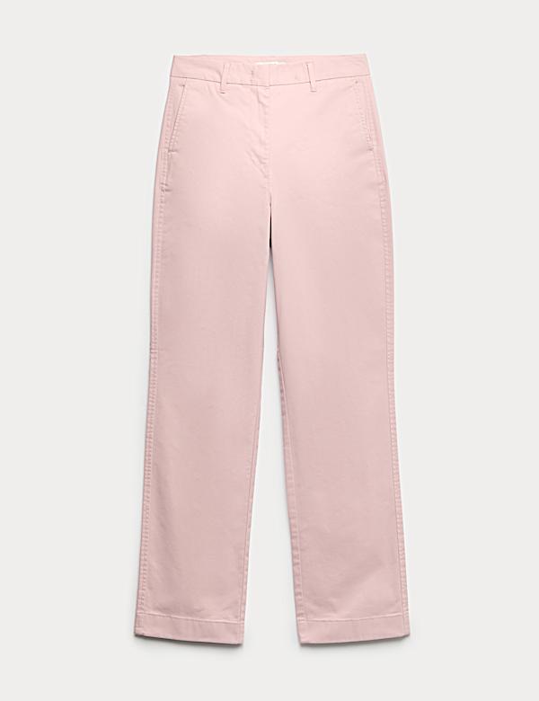 Cotton Rich Straight Leg Chinos - NL